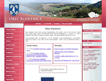 Tablet Screenshot of klentnice.cz